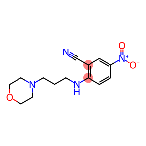 2-((3-morpholinopropyl)amino)-5-nitrobenzonitrile