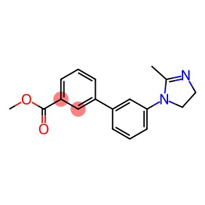 [1,1'-Biphenyl]-3-carboxylic acid, 3'-(4,5-dihydro-2-Methyl-1H-iMidazol-1-yl)-, Methyl ester