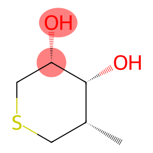 2H-Thiopyran-3,4-diol, tetrahydro-5-methyl-, (3R,4R,5S)- (9CI)