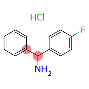 1-(4-Fluorophenyl)-1-phenylmethanamine hydrochloride (1:1)
