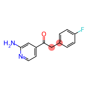2-(4-氟苯基)-1-(2-氨基-4-吡啶基)乙酮