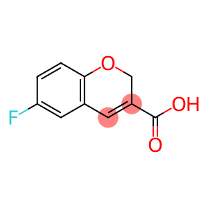 2H-1-Benzopyran-3-carboxylic acid, 6-fluoro-