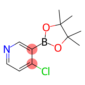 4-Chloro-3-(4,4,5,5-tetramethyl-1,3,2-dioxaborolan-2-yl)pyridine, HCl
