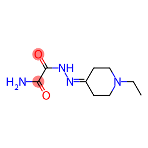 Acetic acid, aminooxo-, (1-ethyl-4-piperidinylidene)hydrazide (9CI)