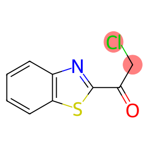 Ethanone, 1-(2-benzothiazolyl)-2-chloro- (9CI)