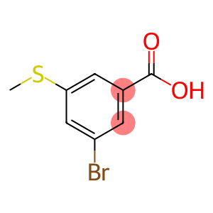 3-Bromo-5-(methylthio)benzoic acid