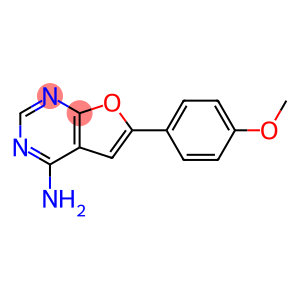 6-(4-METHOXYPHENYL)FURO[2,3-D]PYRIMIDIN-4-AMINE