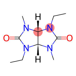 Imidazo[4,5-d]imidazole-2,5(1H,3H)-dione, 1,4-diethyltetrahydro-3,6-dimethyl-, (3aR,6aR)- (9CI)