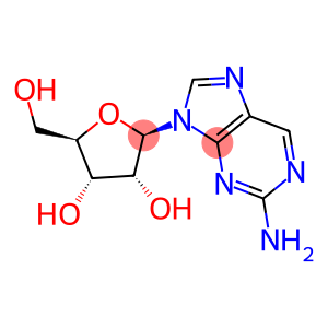 2-Amino-9--D-ribofuranosylpurine