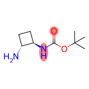 Carbamic acid,[(1R,2R)-2-aminocyclobutyl]-, 1,1-dimethylethyl ester,rel-