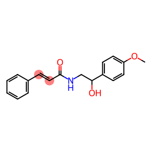 N-Cinnamoyl-β-hydroxy-4-methoxyphenyl-aethylamin