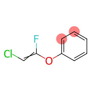 Benzene, [(2-chloro-1-fluoroethenyl)oxy]-