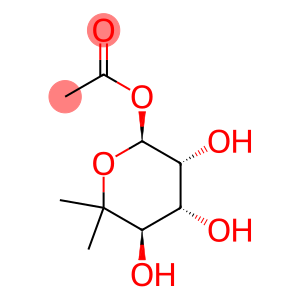 alpha-L-lyxo-Hexopyranose, 6-deoxy-5-C-methyl-, 1-acetate (9CI)