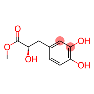 Benzenepropanoic acid, alpha,3,4-trihydroxy-, methyl ester, (alphaR)- (9CI)