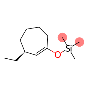 Silane, [[(3S)-3-ethyl-1-cyclohepten-1-yl]oxy]trimethyl- (9CI)