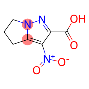 4H-Pyrrolo[1,2-b]pyrazole-2-carboxylicacid,5,6-dihydro-3-nitro-(9CI)