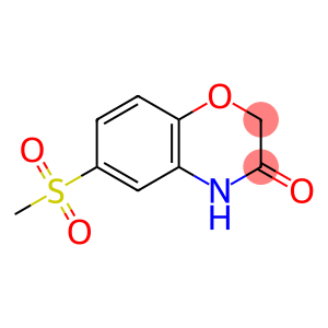 6-Methanesulfonyl-3,4-dihydro-2H-1,4-benzoxazin-3-one
