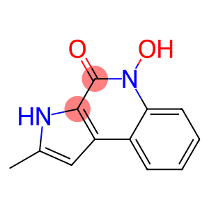 4H-Pyrrolo[2,3-c]quinolin-4-one, 3,5-dihydro-5-hydroxy-2-methyl- (9CI)