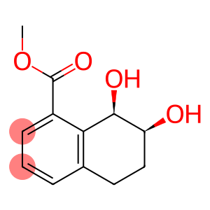 1-Naphthalenecarboxylic acid, 5,6,7,8-tetrahydro-7,8-dihydroxy-, methyl ester, (7S,8R)- (9CI)