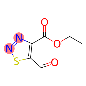 5-Formyl-1,2,3-thiadiazole-4-carboxylic acid ethyl ester