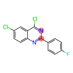 Quinazoline, 4,6-dichloro-2-(4-fluorophenyl)-