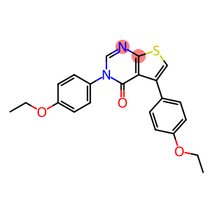 3,5-bis(4-ethoxyphenyl)thieno[2,3-d]pyrimidin-4(3H)-one
