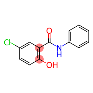 Benzamide, 5-chloro-2-hydroxy-N-phenyl-