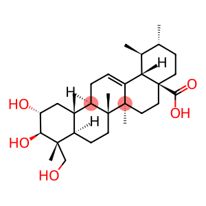 Urs-12-en-28-oic acid, 2,3,23-trihydroxy-, (2alpha,3beta,4alpha)-