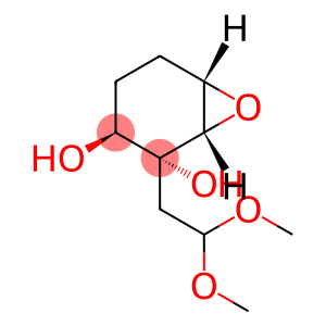 7-Oxabicyclo[4.1.0]heptane-2,3-diol, 2-(2,2-dimethoxyethyl)-, (1S,2R,3S,6S)- (9CI)