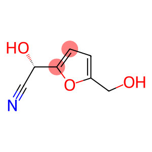 2-Furanacetonitrile, alpha-hydroxy-5-(hydroxymethyl)-, (alphaS)- (9CI)