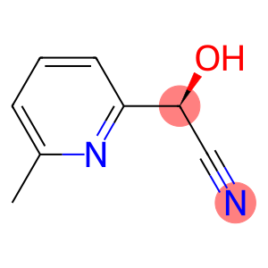 2-Pyridineacetonitrile,alpha-hydroxy-6-methyl-,(alphaR)-(9CI)