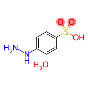 Benzenesulfonic acid, 4-hydrazino-, monohydrate (9CI)