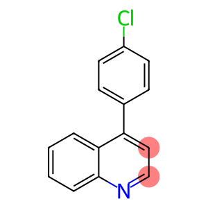 Quinoline, 4-(4-chlorophenyl)-