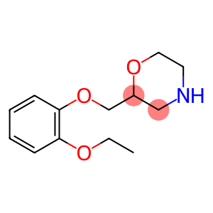 Morpholine, 2-[(2-ethoxyphenoxy)methyl]-