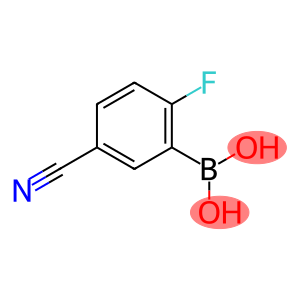 5-氰基-2-氟苯硼酸 (含有数量不等的酸酐)