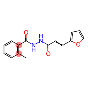 N'-[(2E)-3-(furan-2-yl)prop-2-enoyl]-2-methylbenzohydrazide
