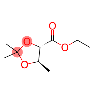 1,3-Dioxolane-4-carboxylic acid, 2,2,5-trimethyl-, ethyl ester, (4S,5R)-