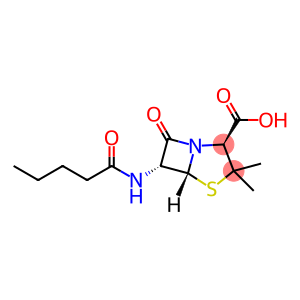 6α-[(1-Oxopentyl)amino]penicillanic acid