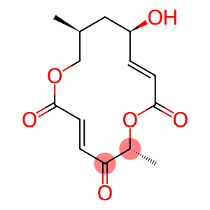 1,7-Dioxacyclotetradeca-3,9-diene-2,5,8-trione, 11-hydroxy-6,13-dimethyl-, (3E,6R,9E,11R,13S)-rel-(+)-