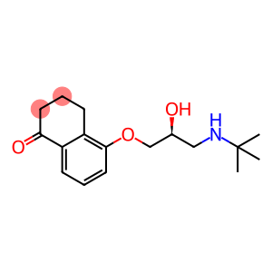 5-[(S)-3-[(1,1-Dimethylethyl)amino]-2-hydroxypropoxy]-3,4-dihydronaphthalen-1(2H)-one