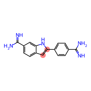 2-(4-Amidinophenyl)-1H-indole-6-carboxamidine