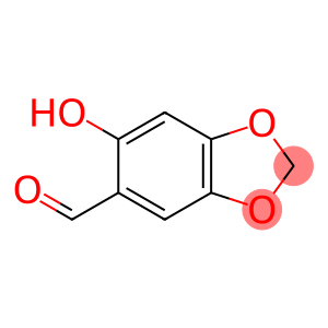 2-羟基-4,5-亚甲基二氧代苯甲醛