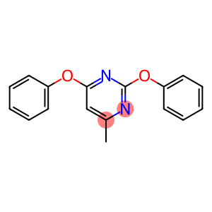 4-methyl-2,6-diphenoxy-pyrimidine