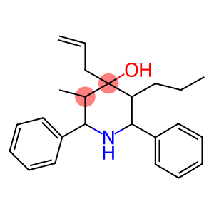 4-allyl-3-methyl-2,6-diphenyl-5-propyl-4-piperidinol