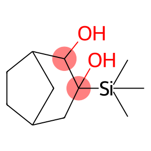 Bicyclo[3.2.1]octane-2,3-diol, 3-(trimethylsilyl)- (9CI)