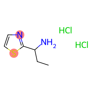 [1-(1,3-Thiazol-2-yl)propyl]amine dihydrochloride