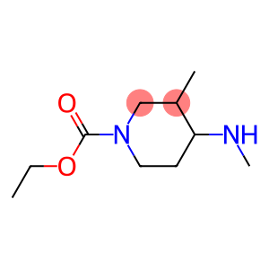 1-Piperidinecarboxylicacid,3-methyl-4-(methylamino)-,ethylester(9CI)