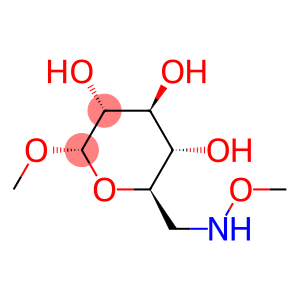 alpha-D-Glucopyranoside, methyl 6-deoxy-6-(methoxyamino)- (9CI)