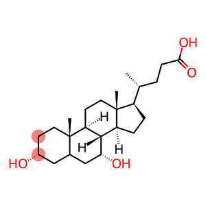 (3alpha,5beta,7alpha,8xi,9xi,14xi)-3,7-dihydroxycholan-24-oic acid