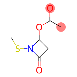 2-Azetidinone,4-(acetyloxy)-1-(methylthio)-(9CI)